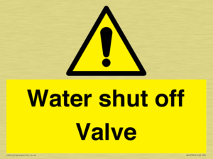 Water shut off Valve